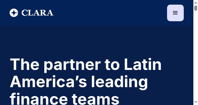 Screenshot of clara.com