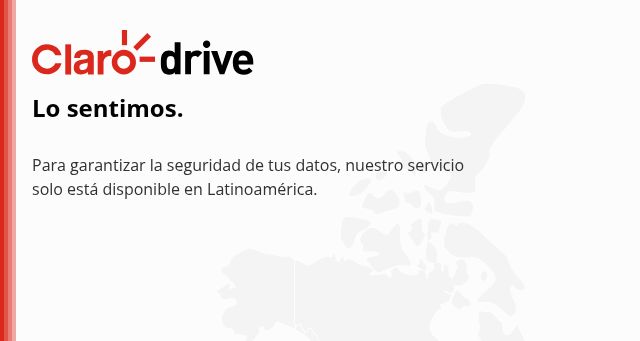 Screenshot of clarodrive.com