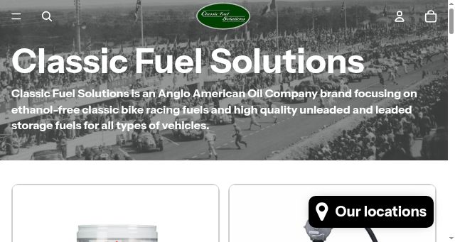 Screenshot of classicfuelsolutions.co.uk