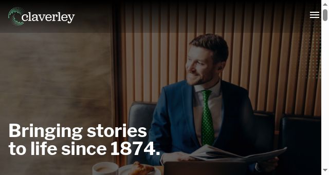 Screenshot of claverleygroup.co.uk