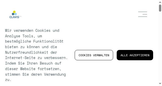 Screenshot of clavisklw.ch