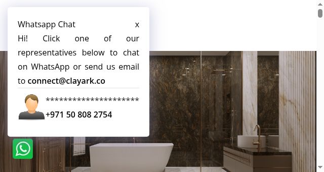 Screenshot of clayark.co