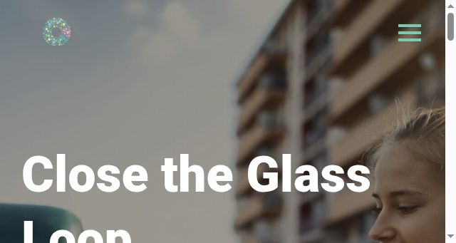 Screenshot of closetheglassloop.eu