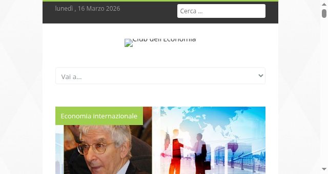 Screenshot of clubeconomia.it