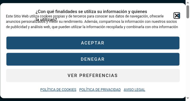 Screenshot of clusternavalcadiz.es
