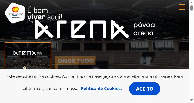 Screenshot of cm-pvarzim.pt