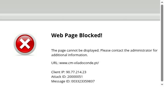Screenshot of cm-viladoconde.pt