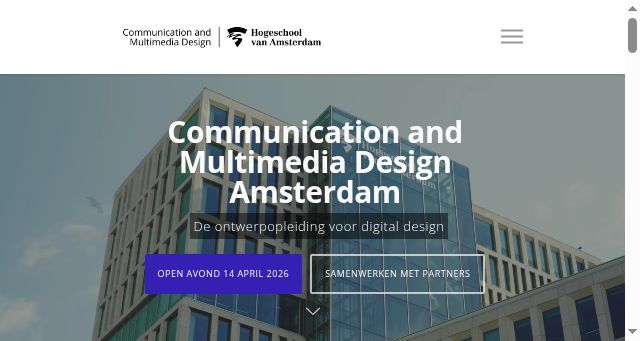 Screenshot of cmd-amsterdam.nl