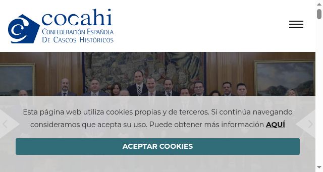 Screenshot of cocahi.es
