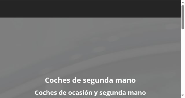Screenshot of cochesdesegundamano.online