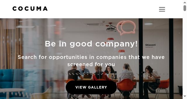 Screenshot of cocuma.co