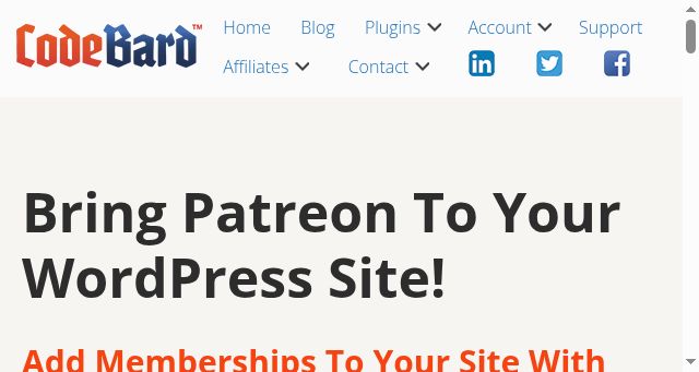 Screenshot of codebard.com