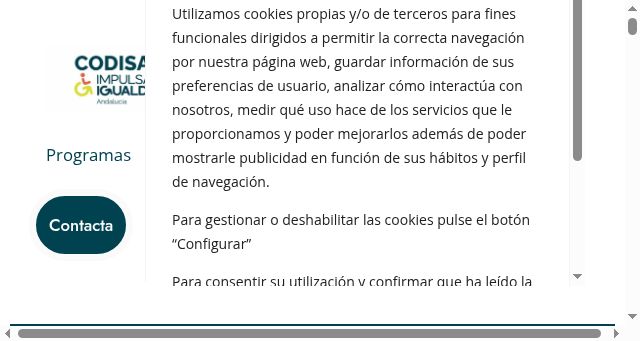 Screenshot of codisa.org