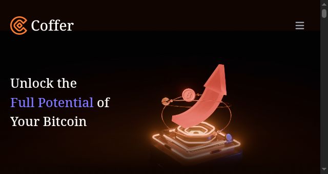 Screenshot of coffer.network