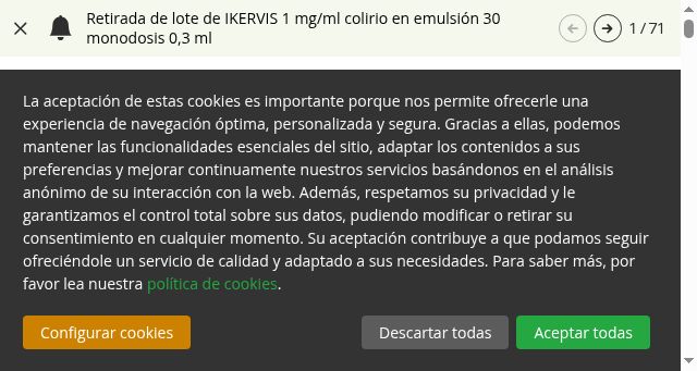 Screenshot of cofm.es