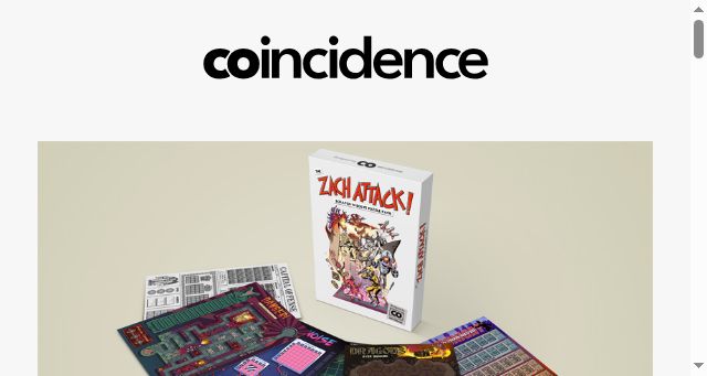 Screenshot of coincidence.games