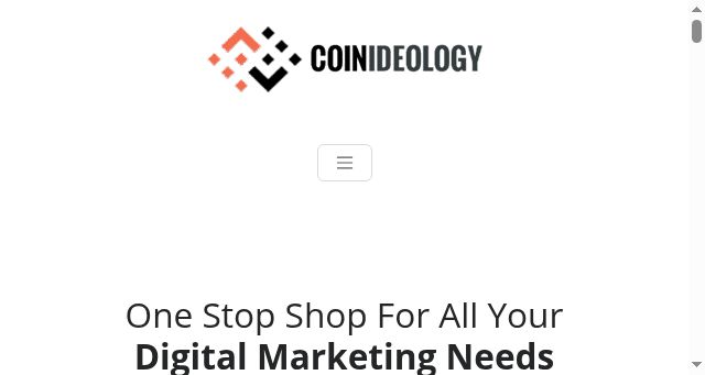 Screenshot of coinideology.com