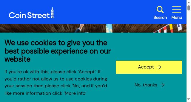 Screenshot of coinstreet.org