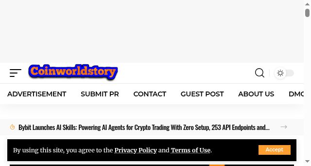 Screenshot of coinworldstory.com