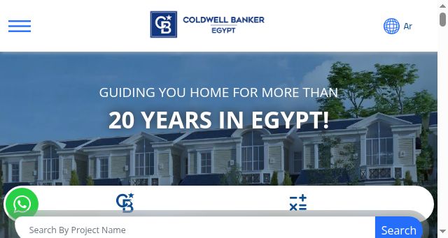 Screenshot of coldwellbanker-eg.com