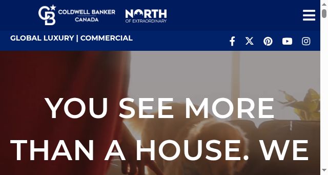 Screenshot of coldwellbanker.ca