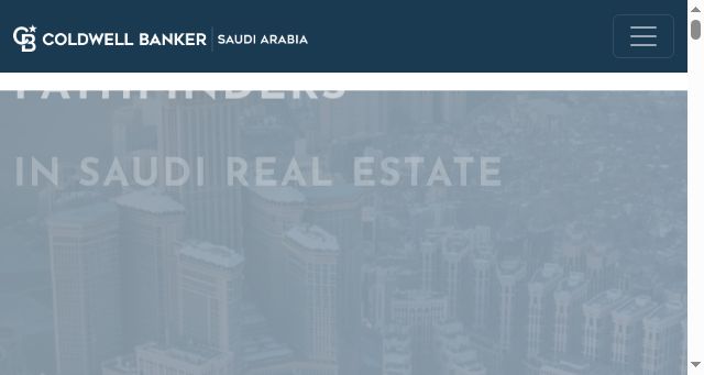 Screenshot of coldwellbanker.sa