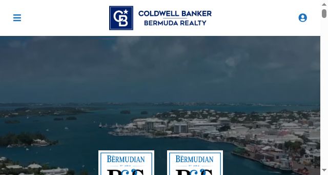 Screenshot of coldwellbankerbermuda.com