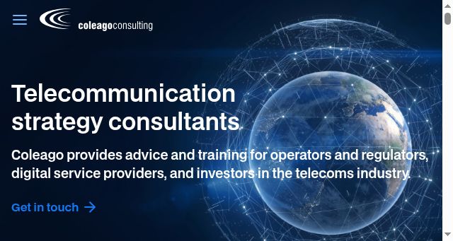 Screenshot of coleago.com