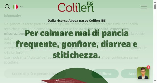 Screenshot of colilenibs.it