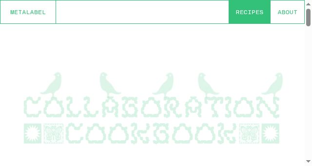 Screenshot of collaborationcookbook.com