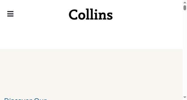 Screenshot of collins.in