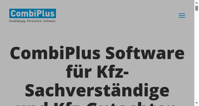 Screenshot of combi-plus.de
