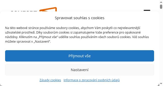 Screenshot of comfortmoney.cz