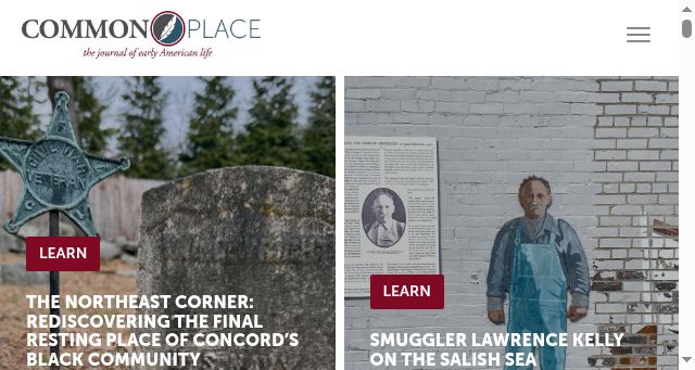 Screenshot of commonplace.online