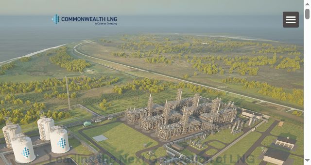 Screenshot of commonwealthlng.com