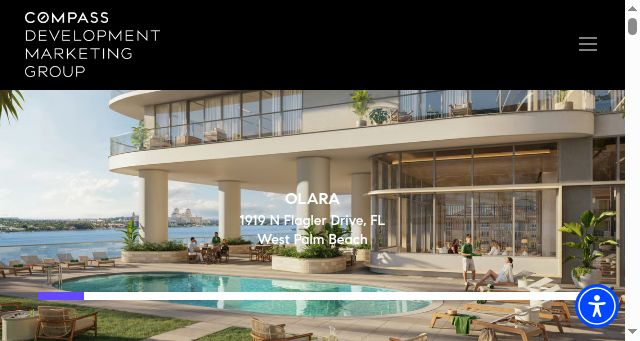 Screenshot of compassdevelopmentmg.com