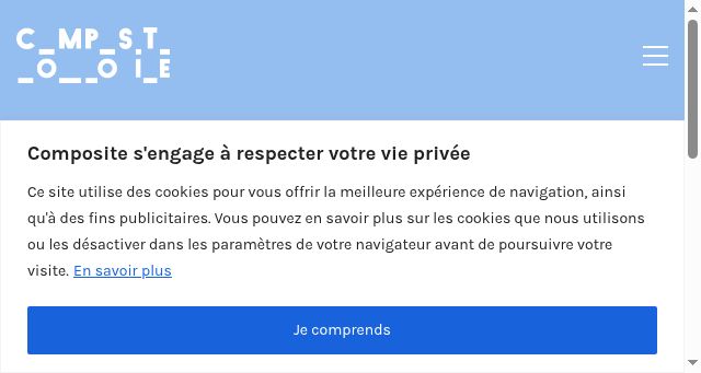 Screenshot of compositemtl.ca