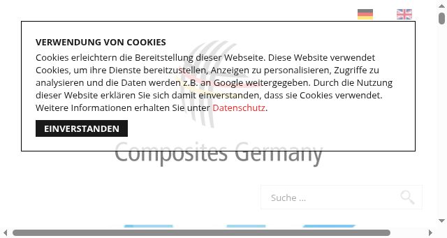 Screenshot of composites-germany.org
