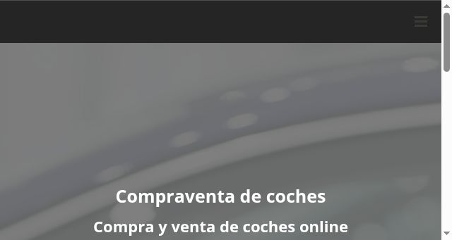 Screenshot of compraventadecoches.online