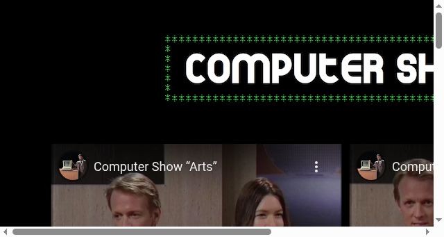Screenshot of computer.show
