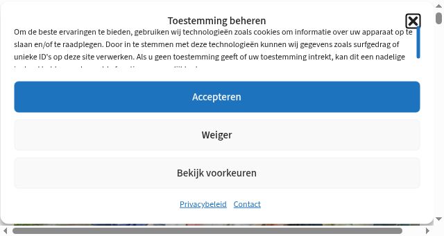 Screenshot of conac.be