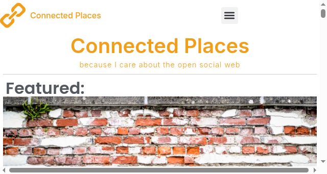 Screenshot of connectedplaces.online