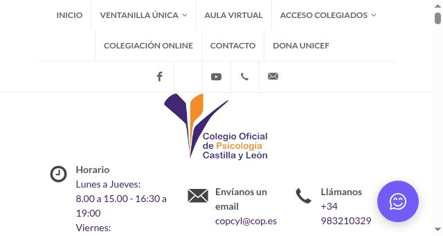 Screenshot of copcyl.es