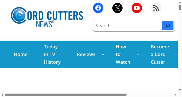 Screenshot of cordcuttersnews.com