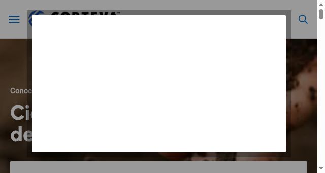 Screenshot of corteva.com.ar