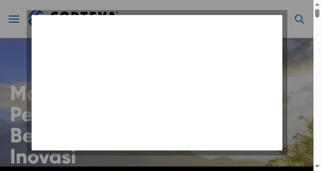 Screenshot of corteva.id