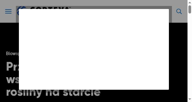 Screenshot of corteva.pl