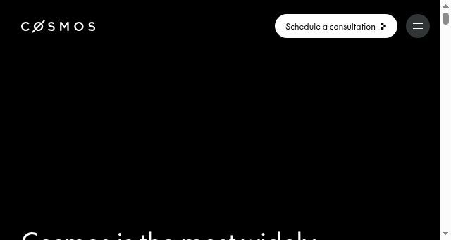 Screenshot of cosmos.network