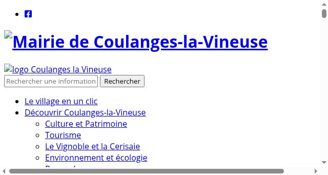 Screenshot of coulangeslavineuse.fr