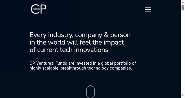 Screenshot of cp.ventures